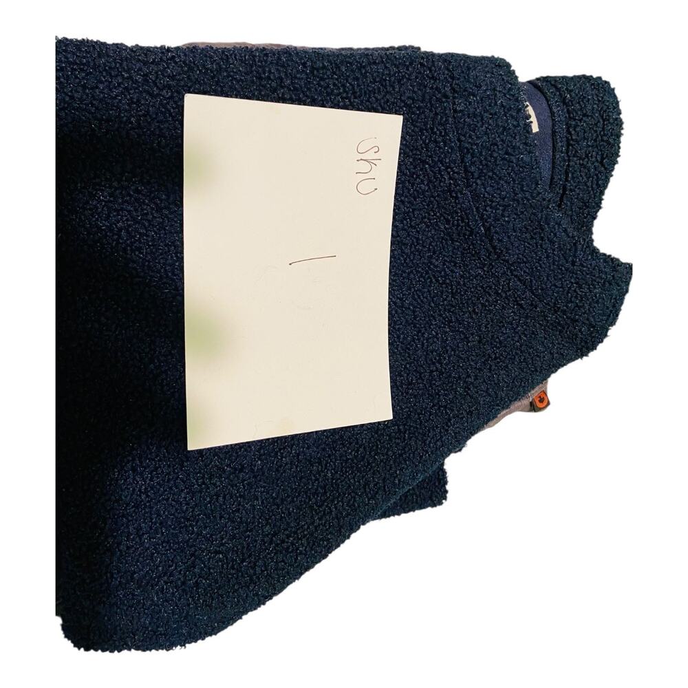 J.Crew Women Pullover Sweater Vintage Fleece Crew Neck Long Sleeve Blue Medium - Picture 10 of 10